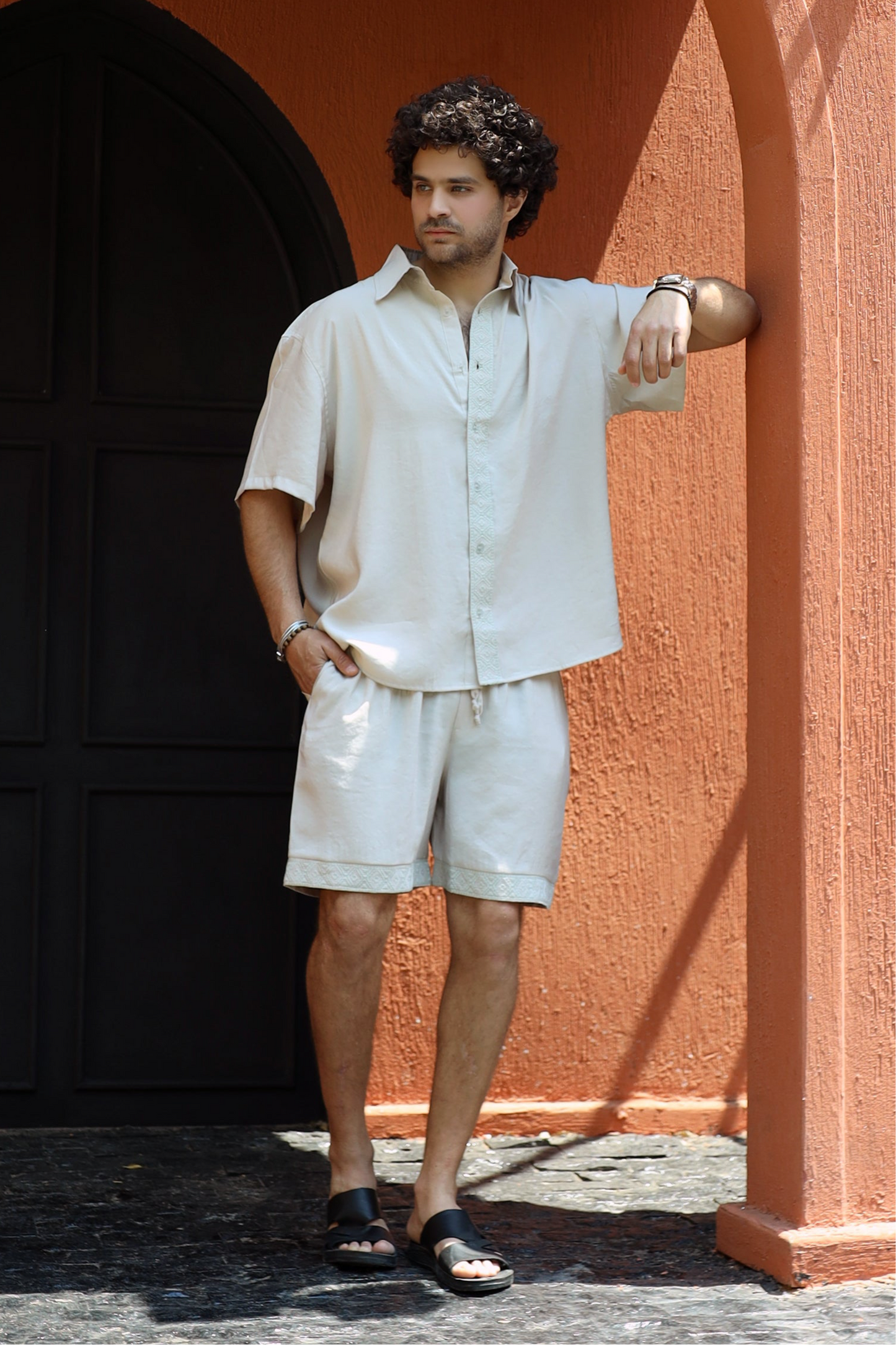 Ibiza Beige Shorts