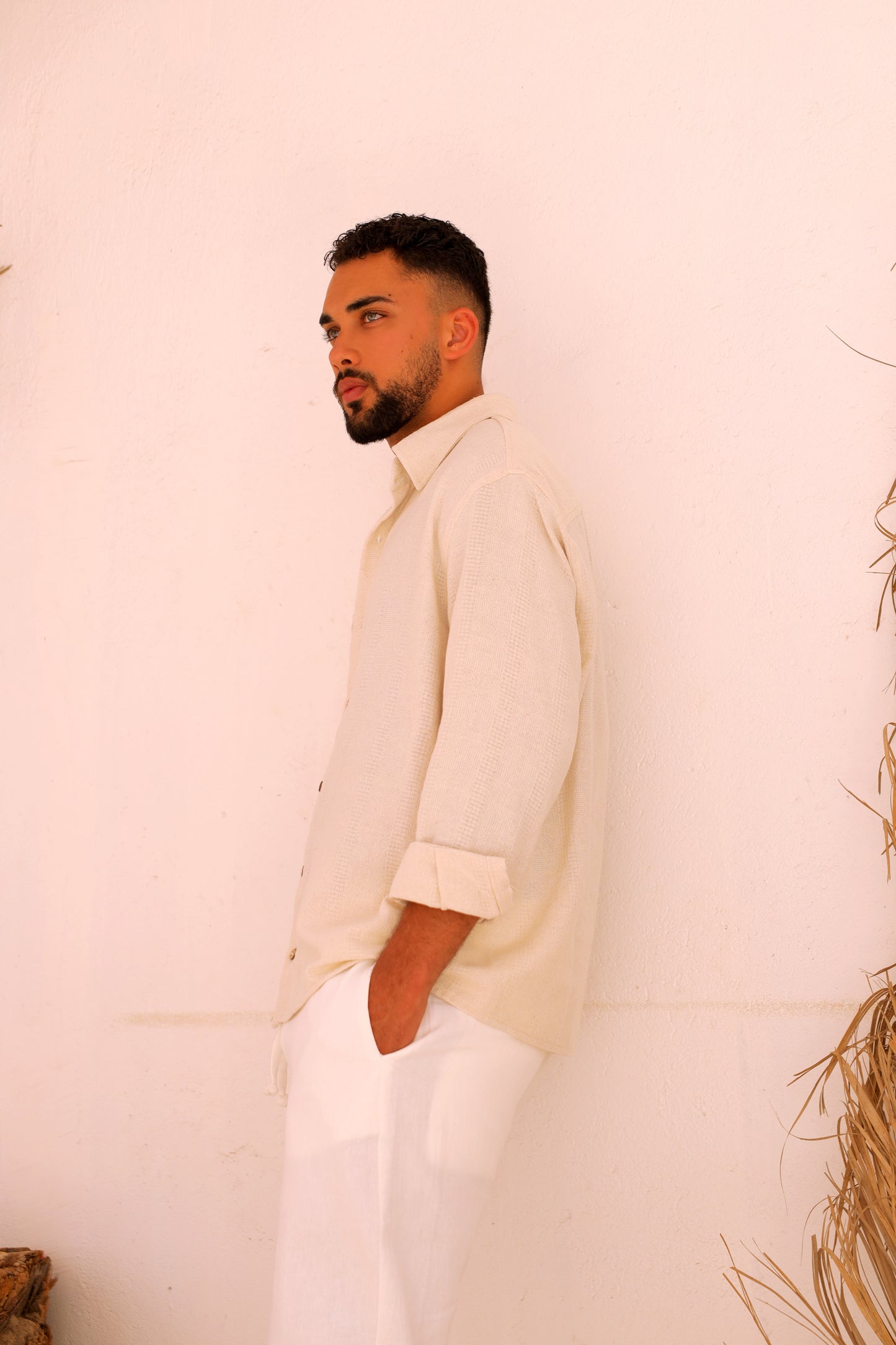 Island Flow Beige Shirt