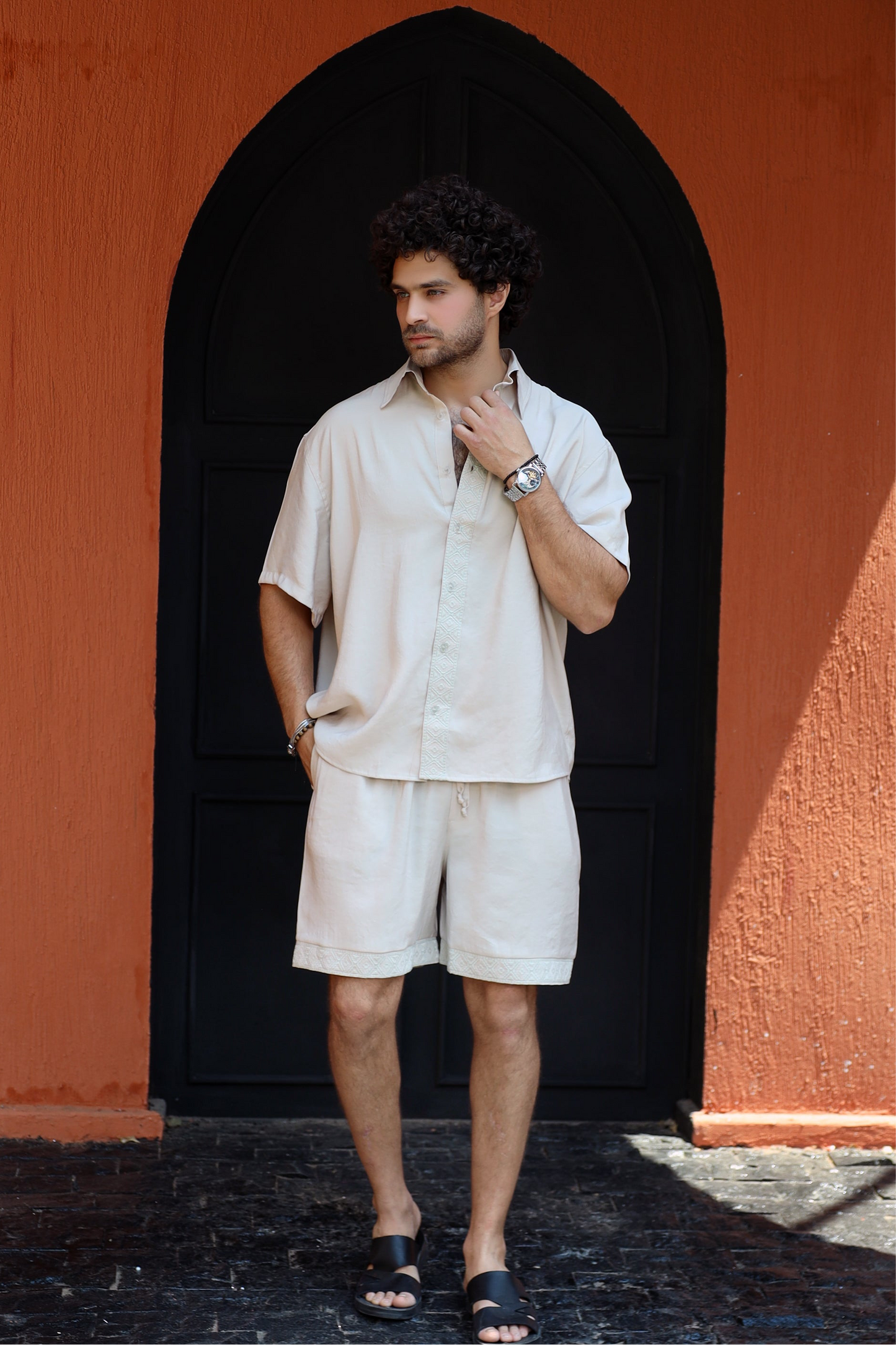 Ibiza Beige Shorts