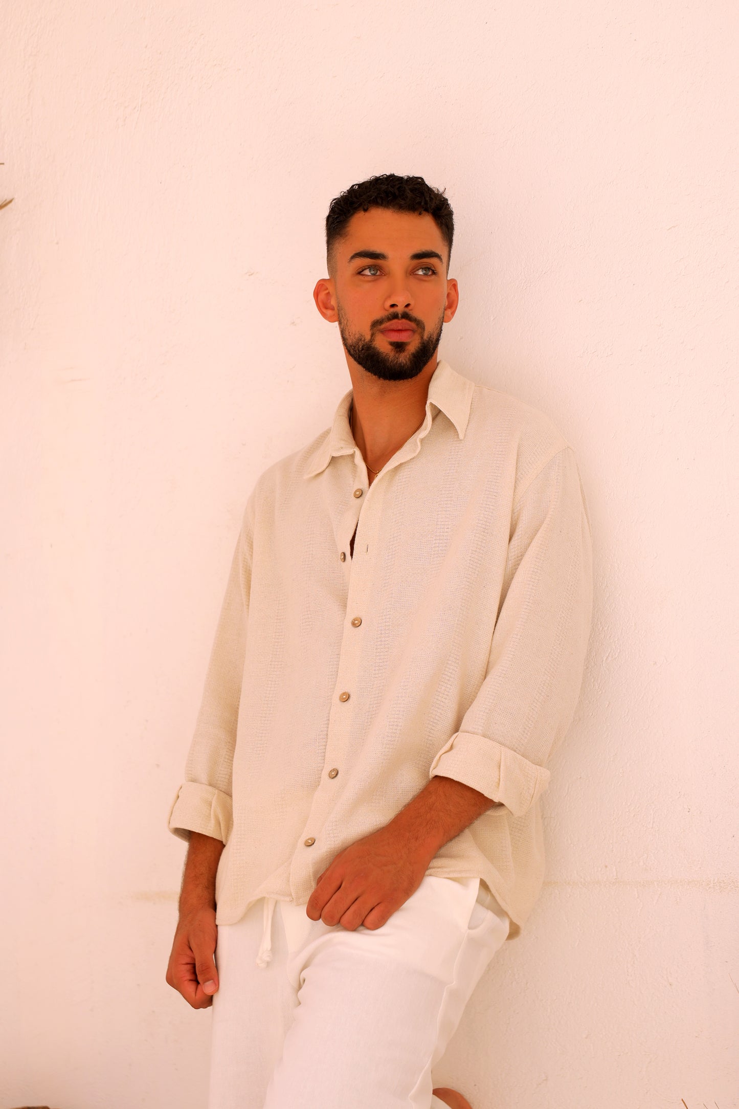 Island Flow Beige Shirt
