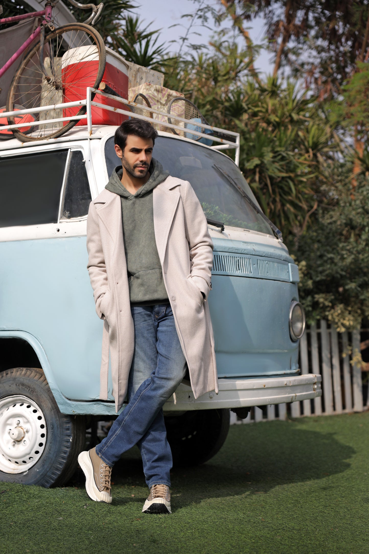Woolen Beige Coat