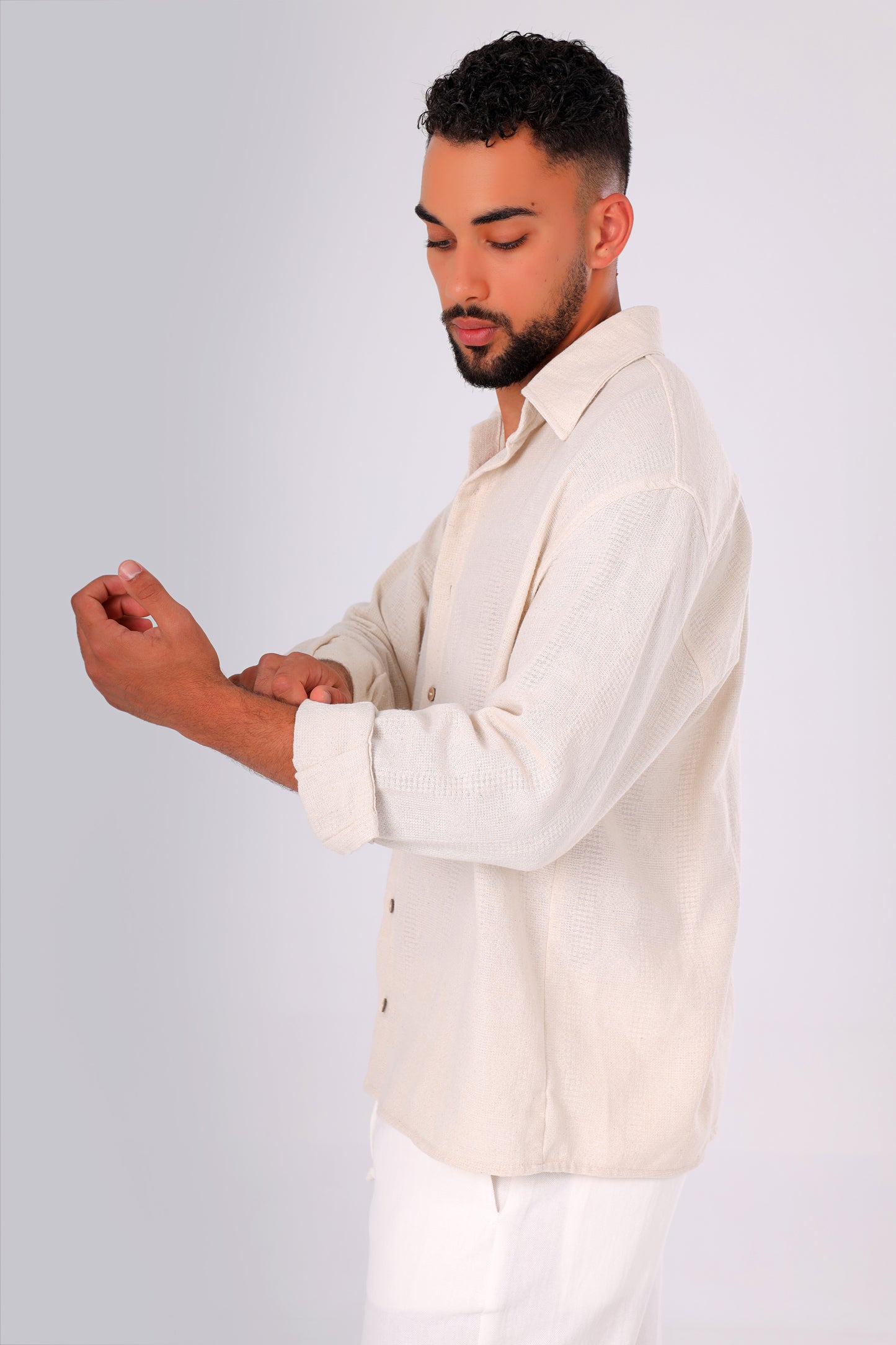 Island Flow Beige Shirt