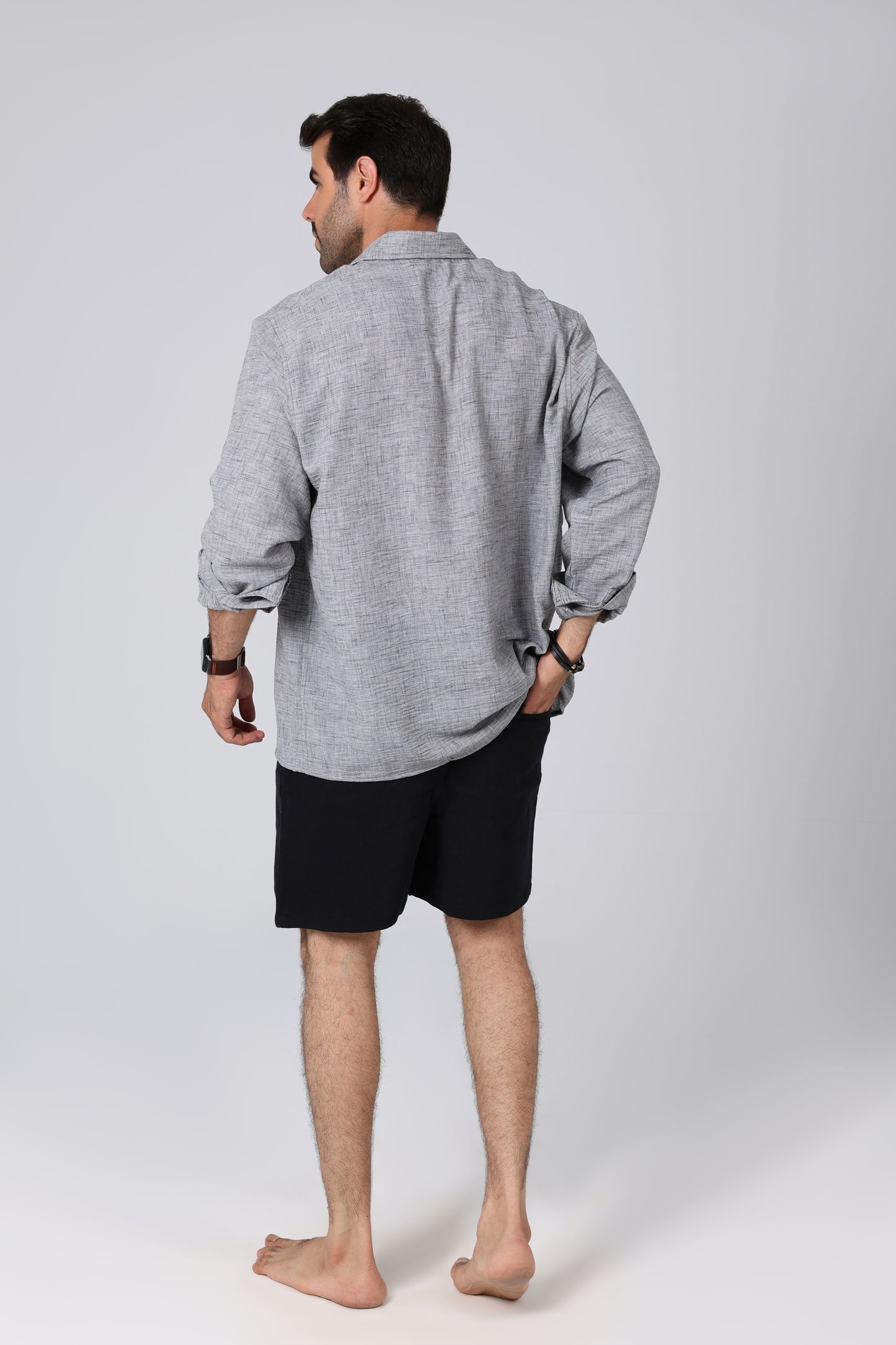 Seawind Grey Linen Shirt