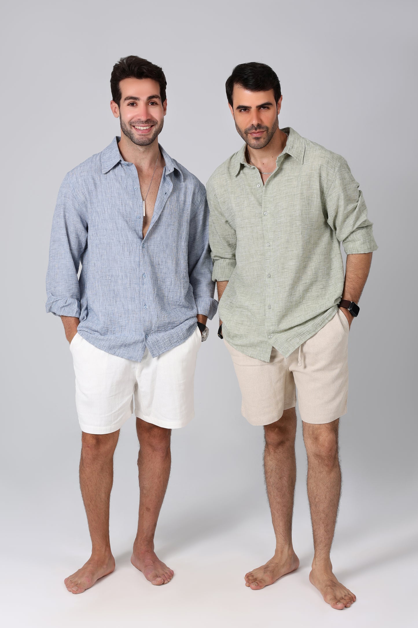 Seawind Mint Linen Shirt