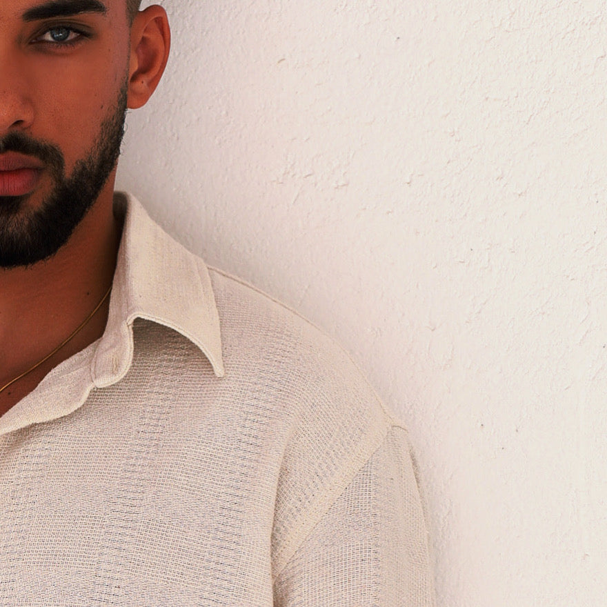 Island Flow Beige Shirt