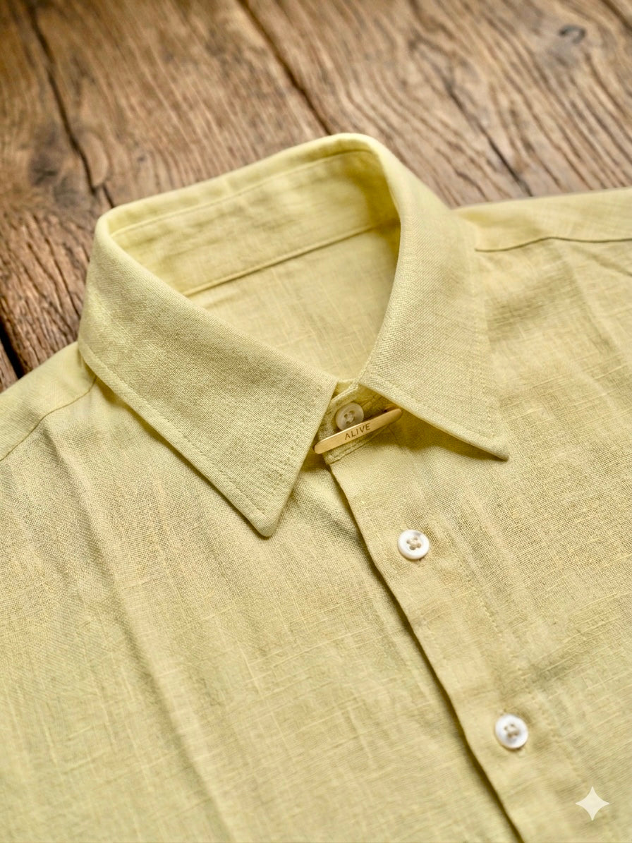 The Sol Shirt - Butter Yellow