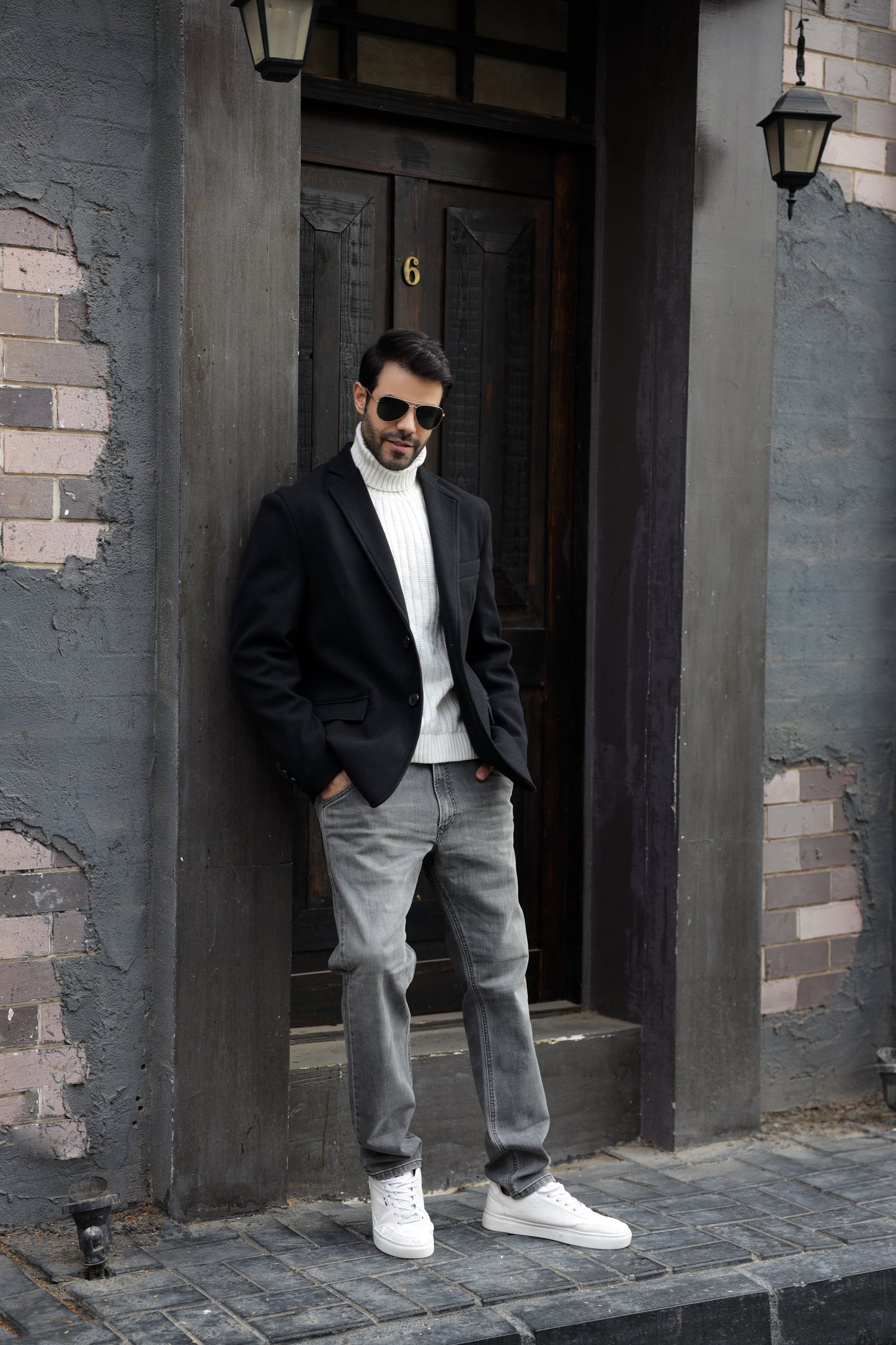 Black Woolen Blazer