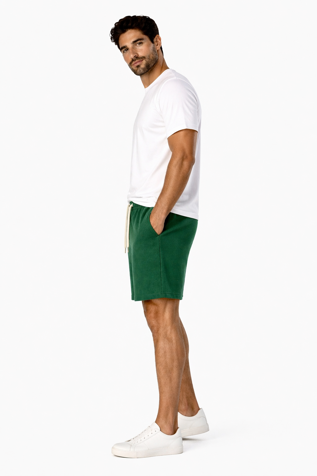 Sweat-shorts - Green
