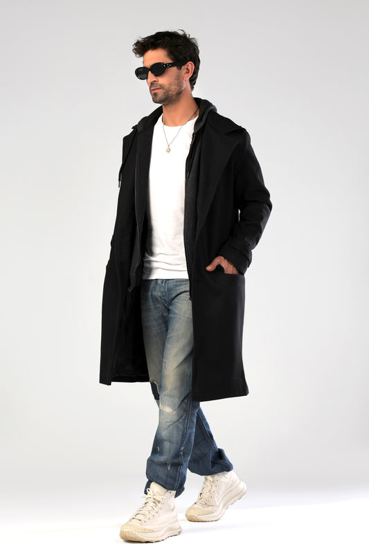 Midtown Classic Coat - Black