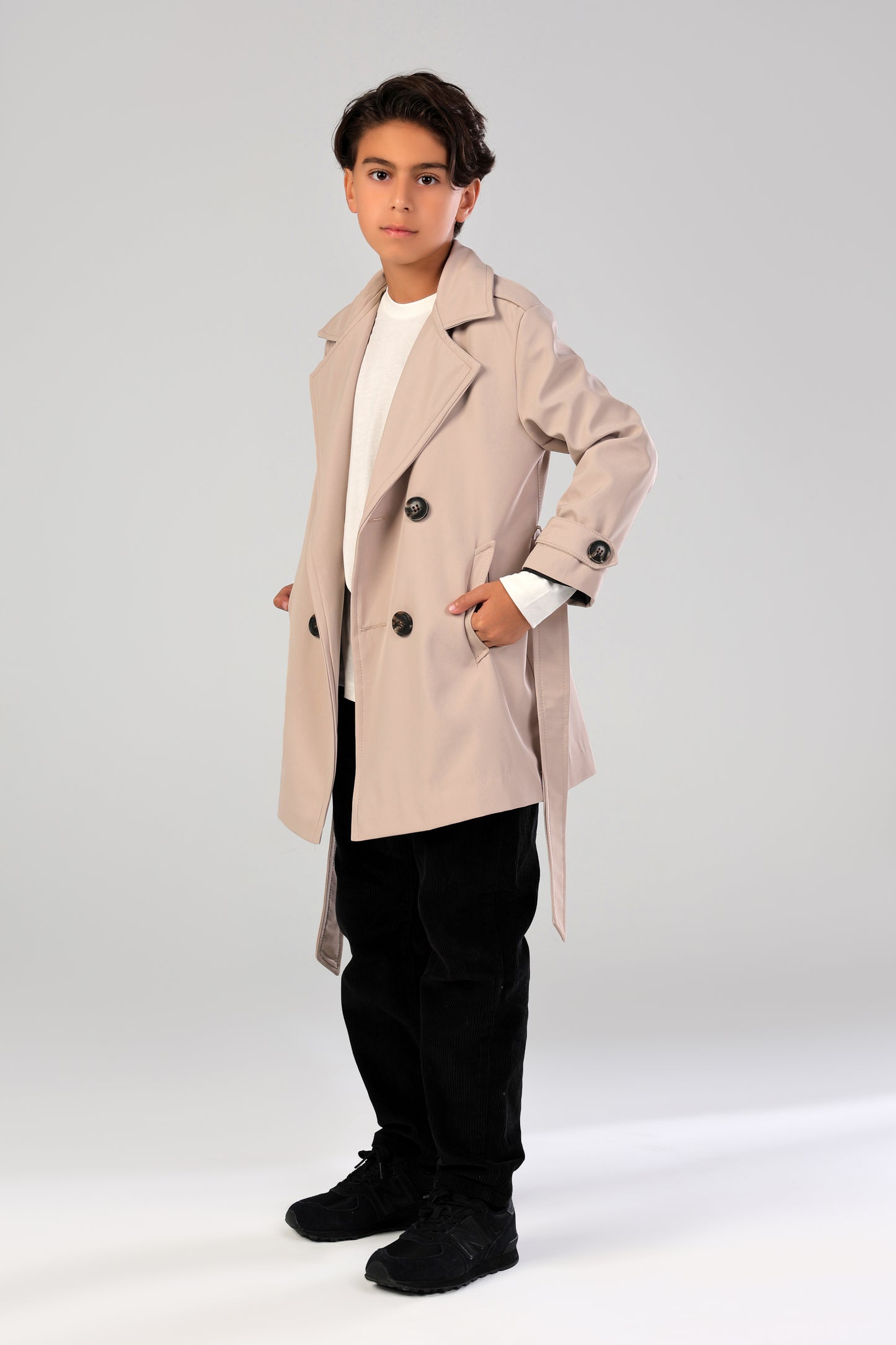 Secret Agent Trench - Beige (Boy)