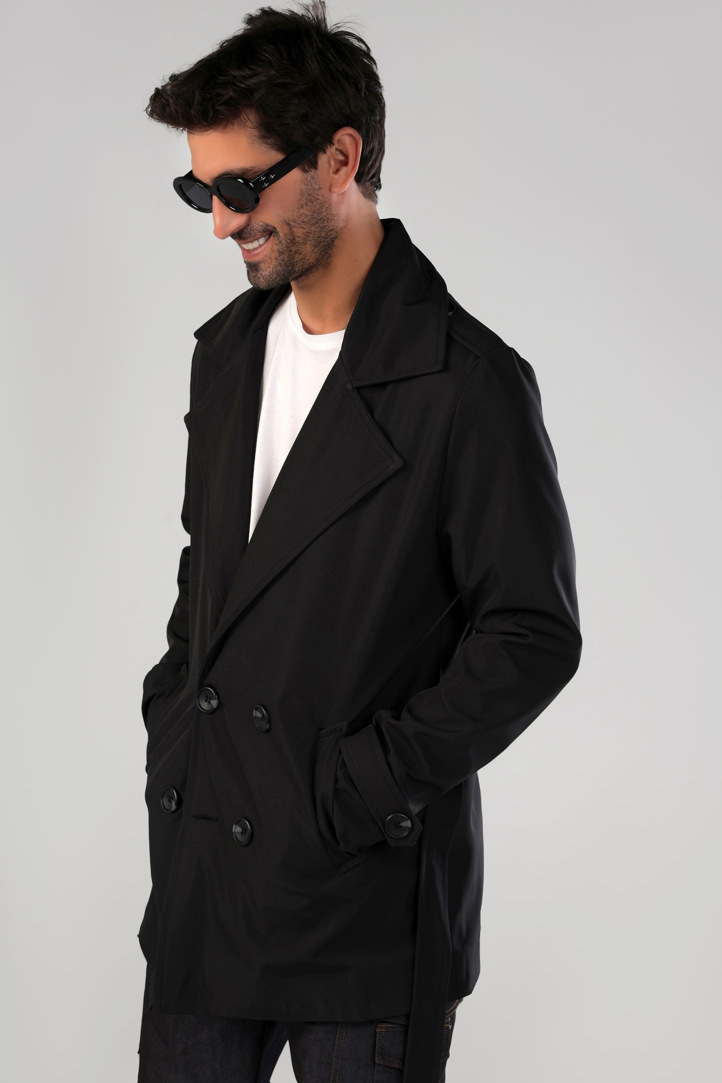 The Regent Trench - Black