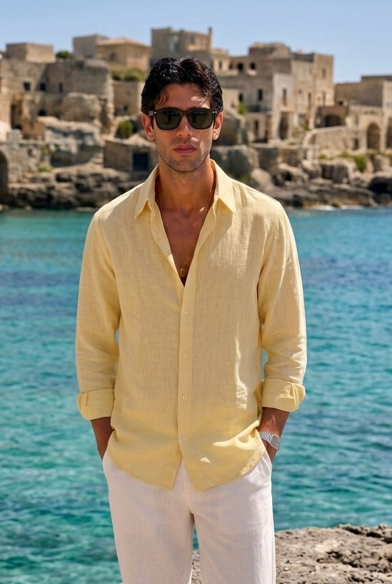 The Sol Shirt - Butter Yellow