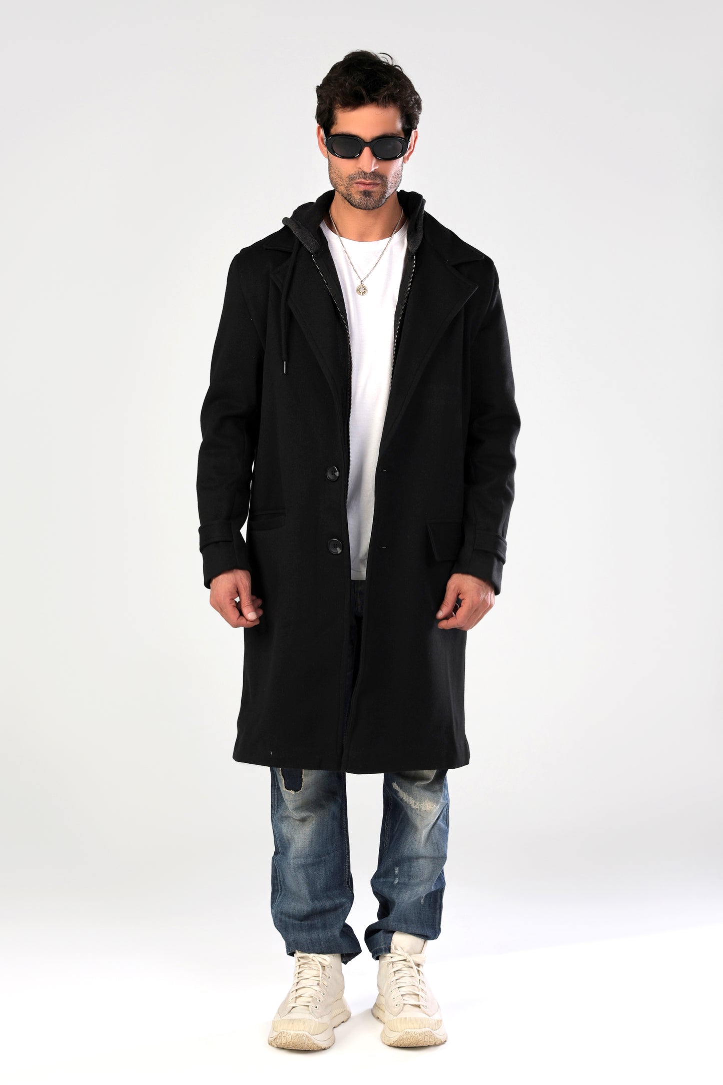 Midtown Classic Coat - Black