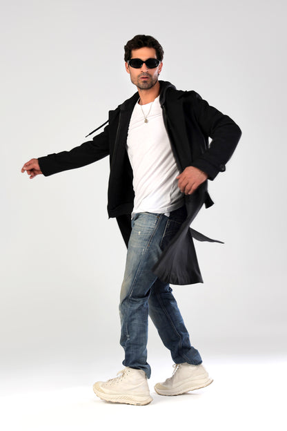 Midtown Classic Coat - Black