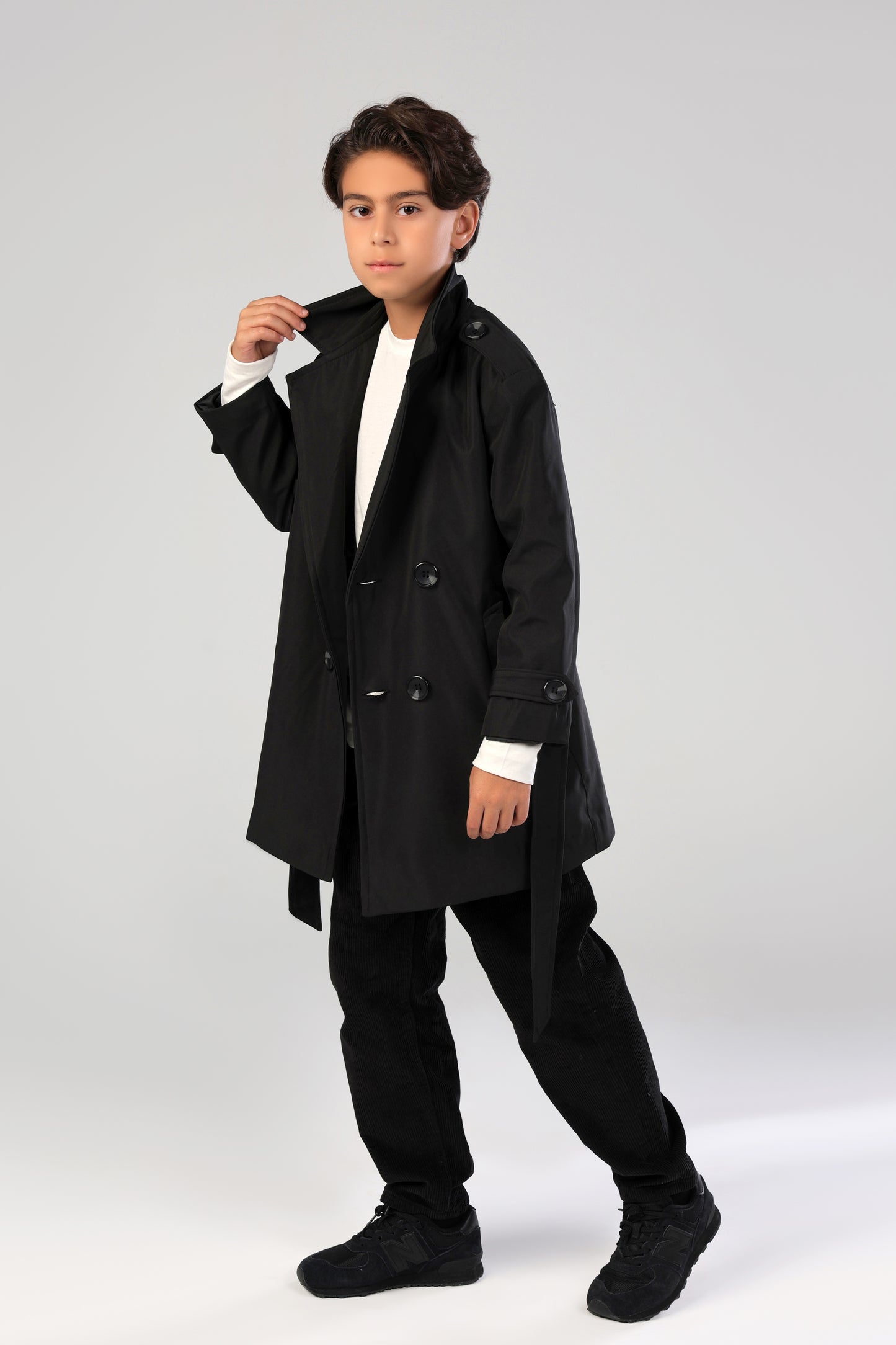 Secret Agent Trench - Black (Boy)