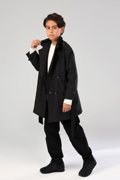 Secret Agent Trench - Black (Boy)