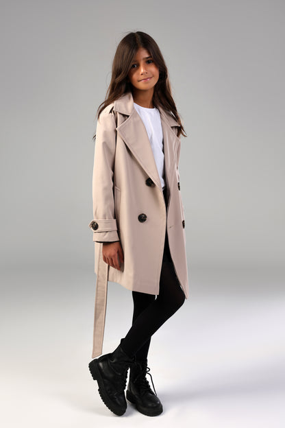 Secret Agent Trench - Beige (Girl)