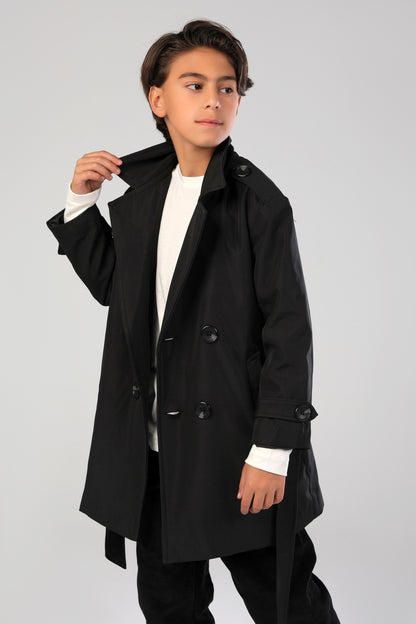 Secret Agent Trench - Black (Boy)