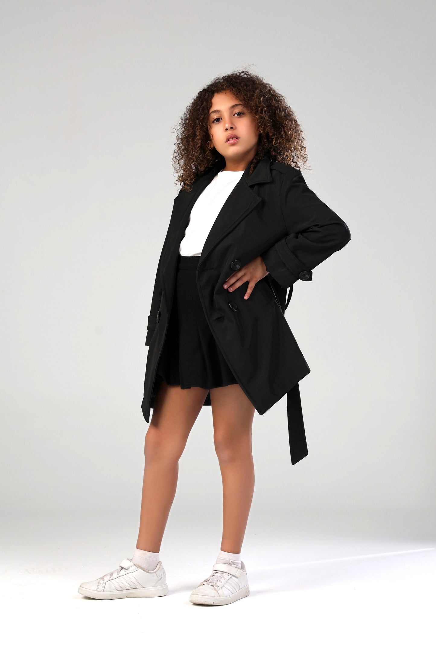 Secret Agent Trench - Black (Girl)