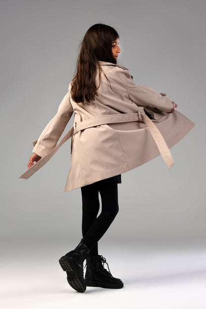 Secret Agent Trench - Beige (Girl)