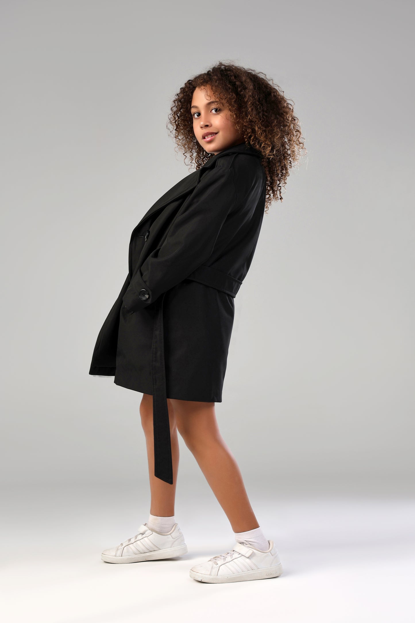 Secret Agent Trench - Black (Girl)