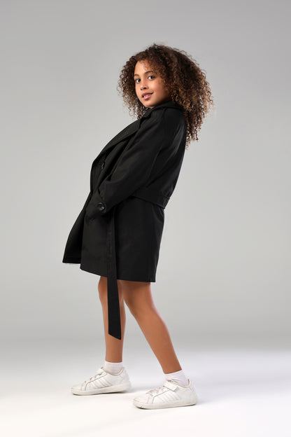 Secret Agent Trench - Black (Girl)