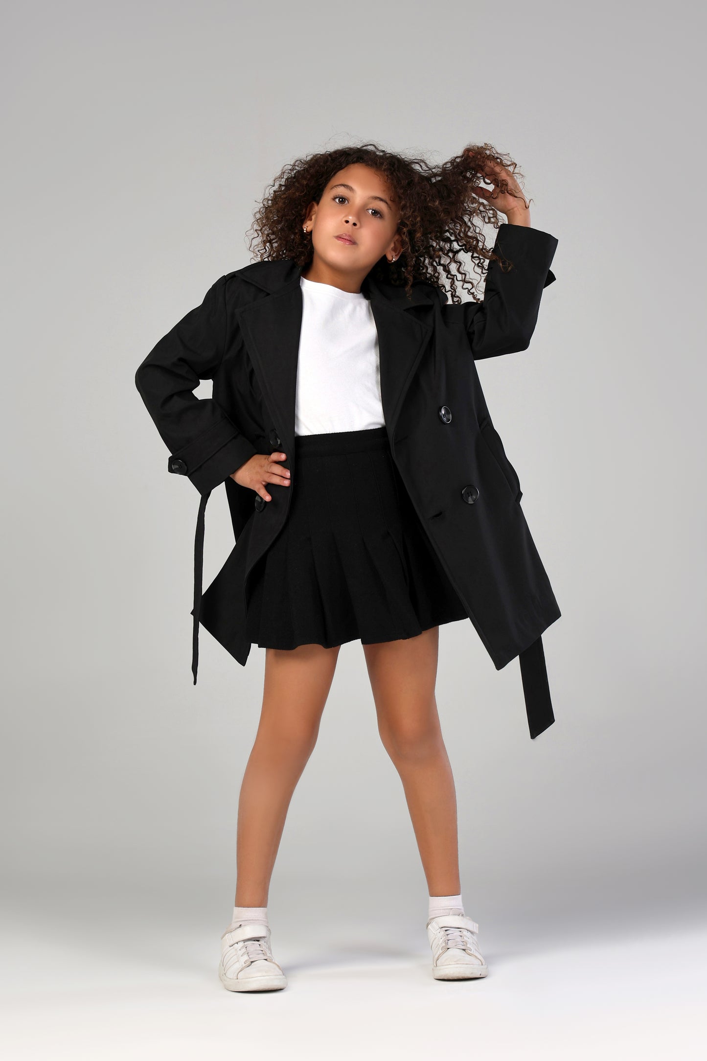 Secret Agent Trench - Black (Girl)