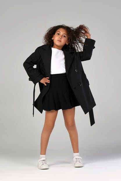 Secret Agent Trench - Black (Girl)