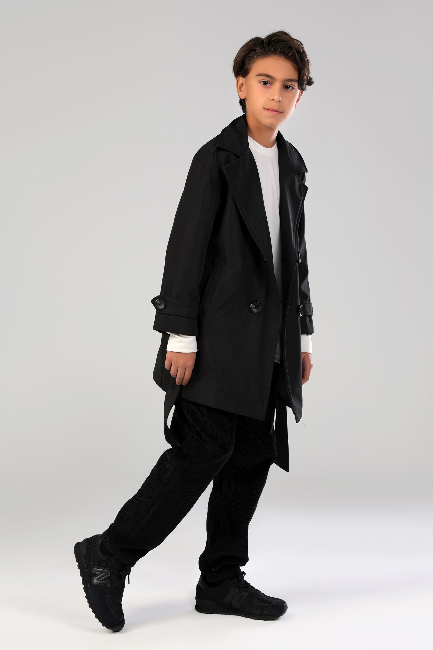 Secret Agent Trench - Black (Boy)