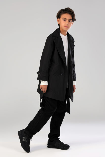 Secret Agent Trench - Black (Boy)