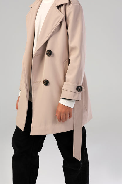 Secret Agent Trench - Beige (Boy)