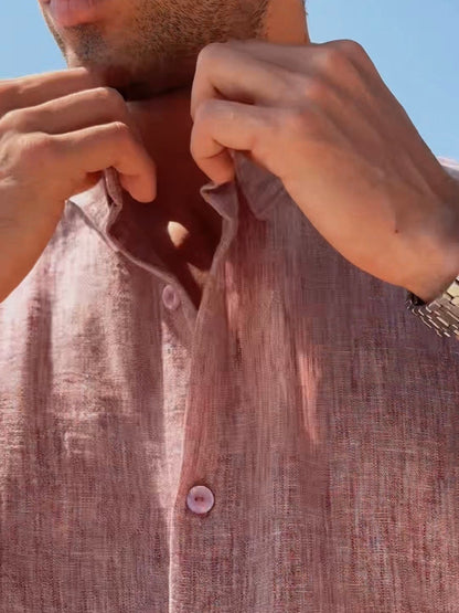 Riviera Shirt - Dusty Rose