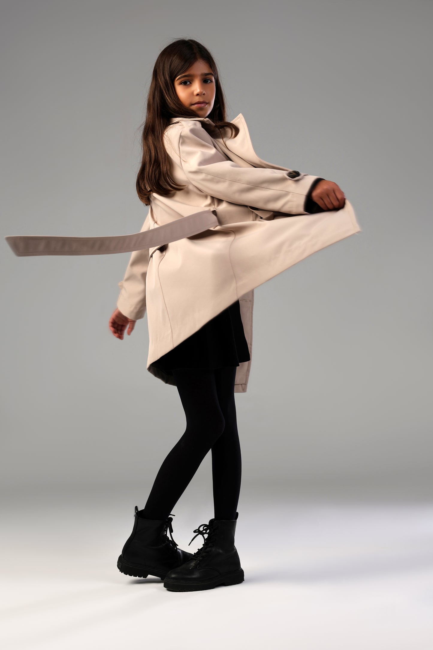 Secret Agent Trench - Beige (Girl)