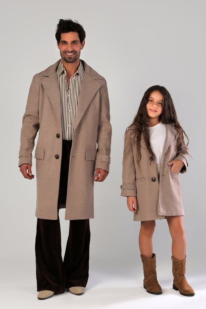 Midtown Classic Coat - Coffee