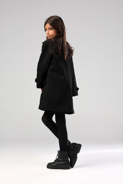 The Little Editor Coat - Black (Girl)