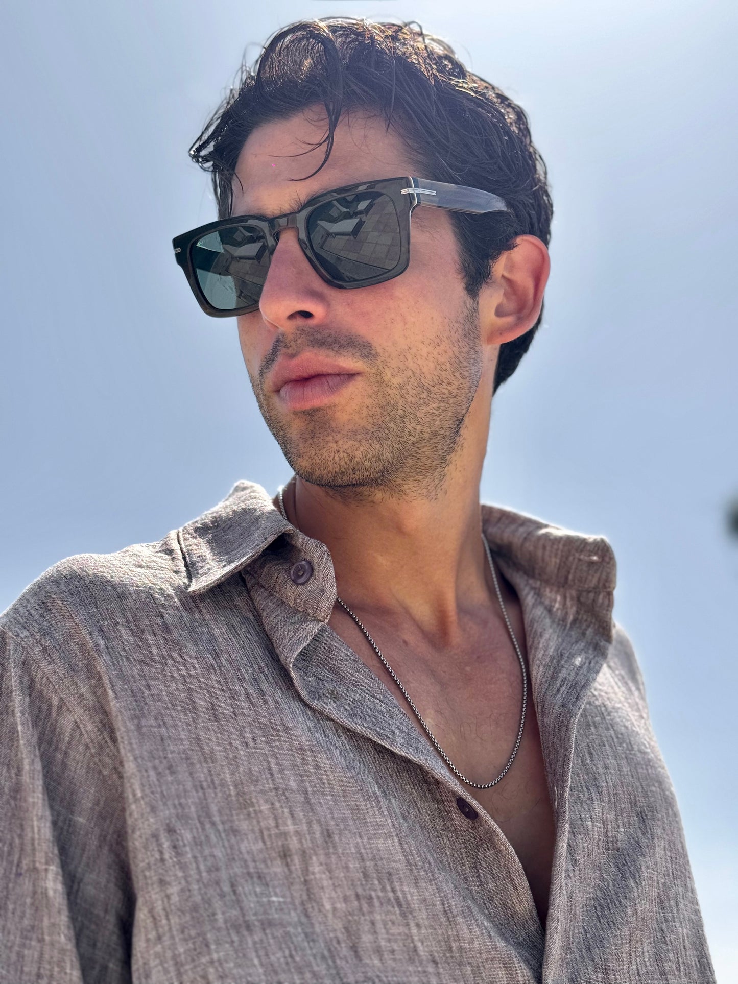 Riviera Shirt - Coffee
