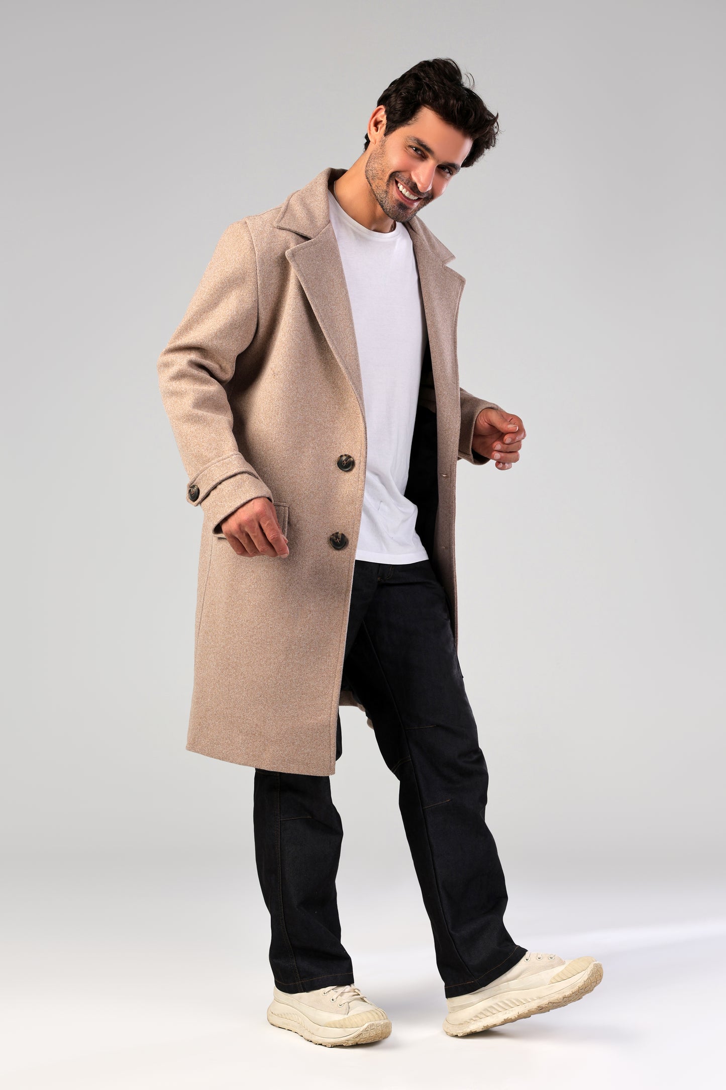 Midtown Classic Coat - Coffee