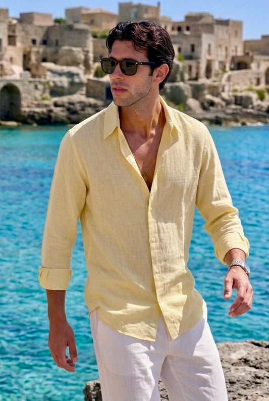 The Sol Shirt - Butter Yellow