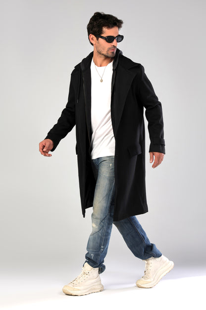 Midtown Classic Coat - Black