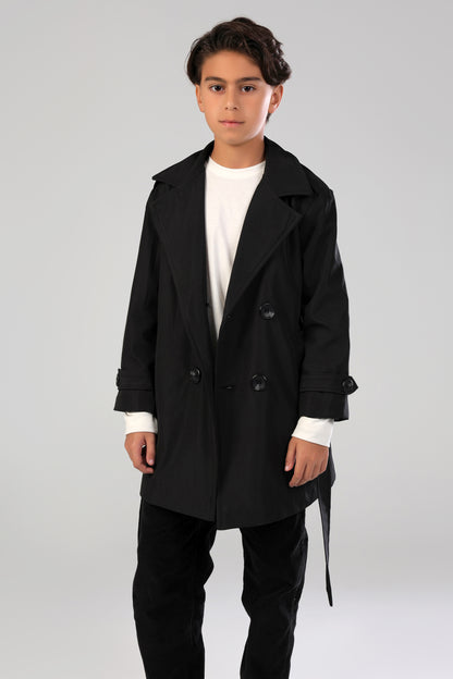 Secret Agent Trench - Black (Boy)