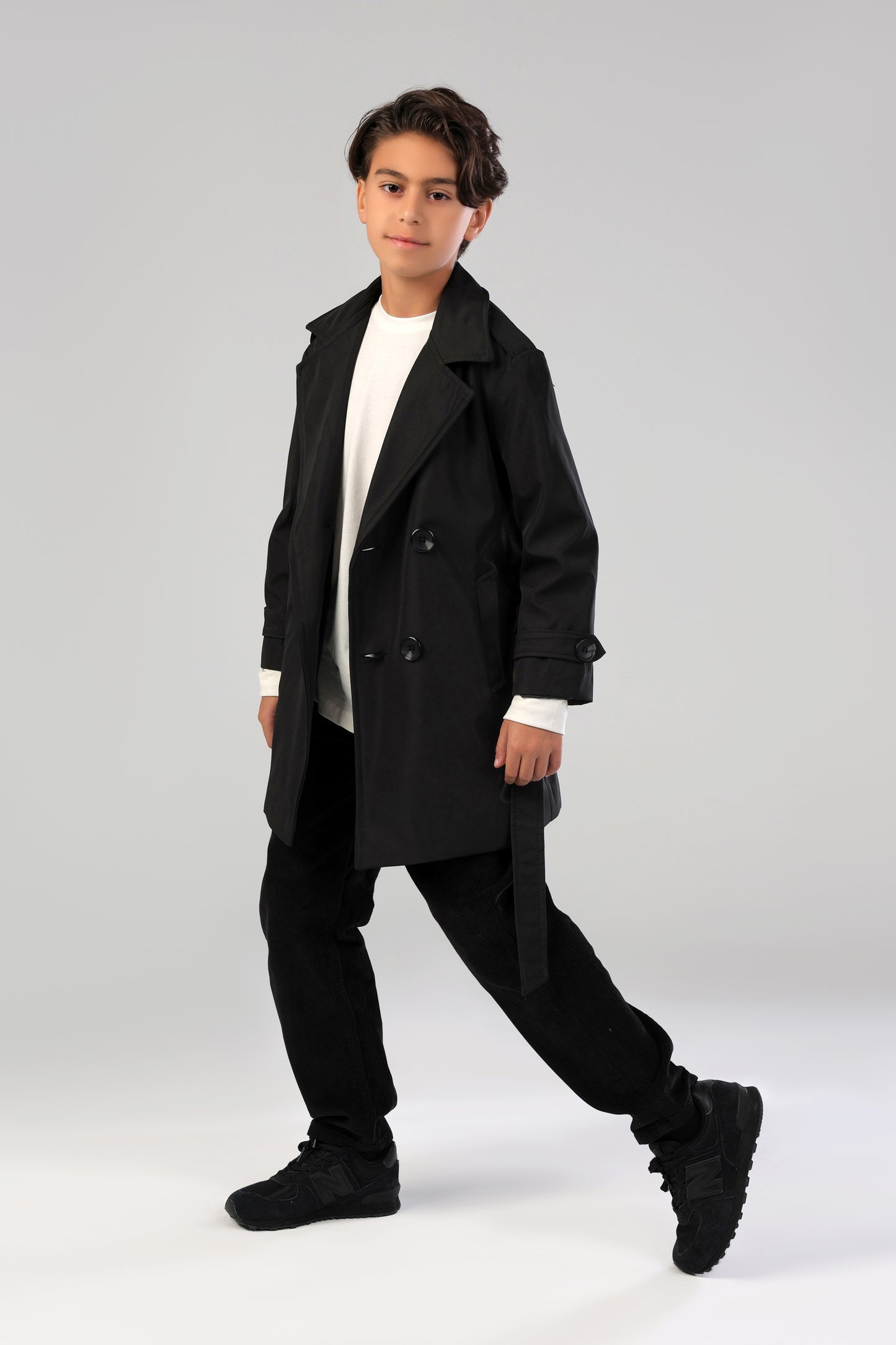 Secret Agent Trench - Black (Boy)