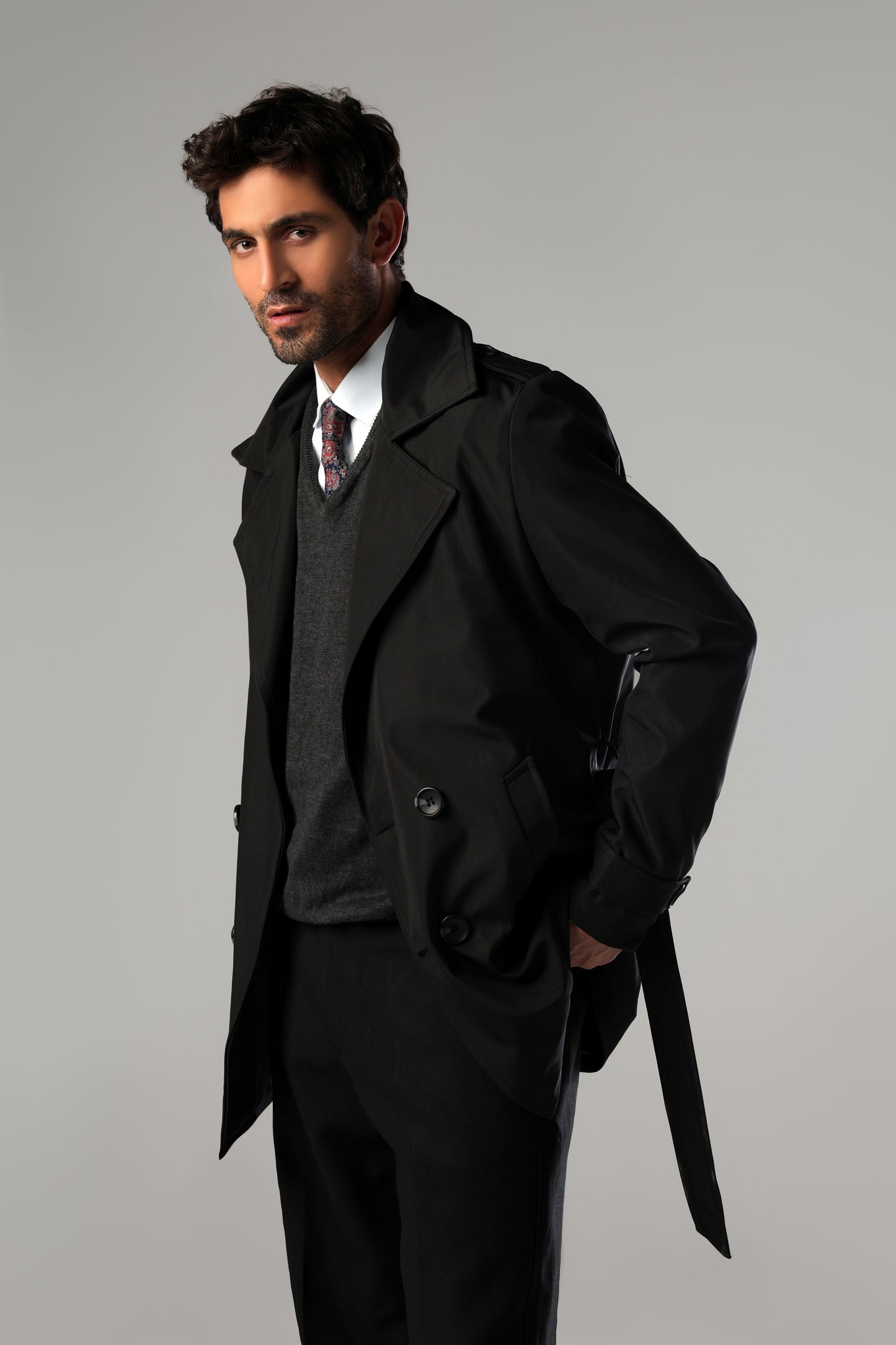 The Regent Trench - Black