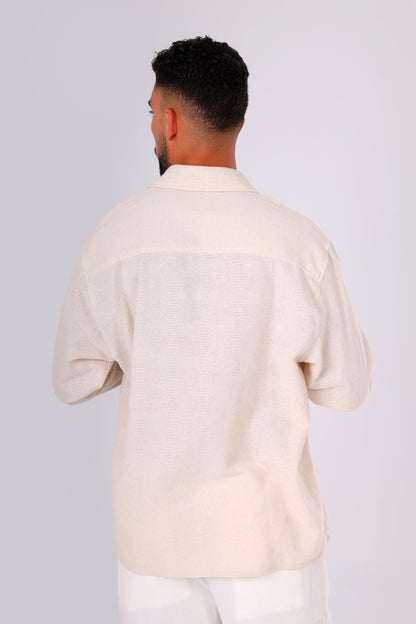 Island Flow Beige Shirt