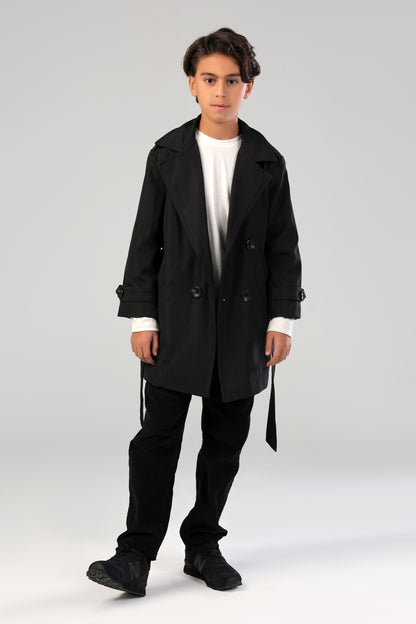 Secret Agent Trench - Black (Boy)