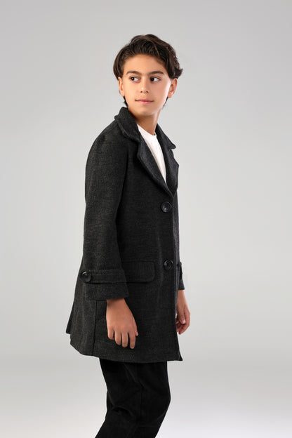 The Little Editor Coat - Grey (Boy)