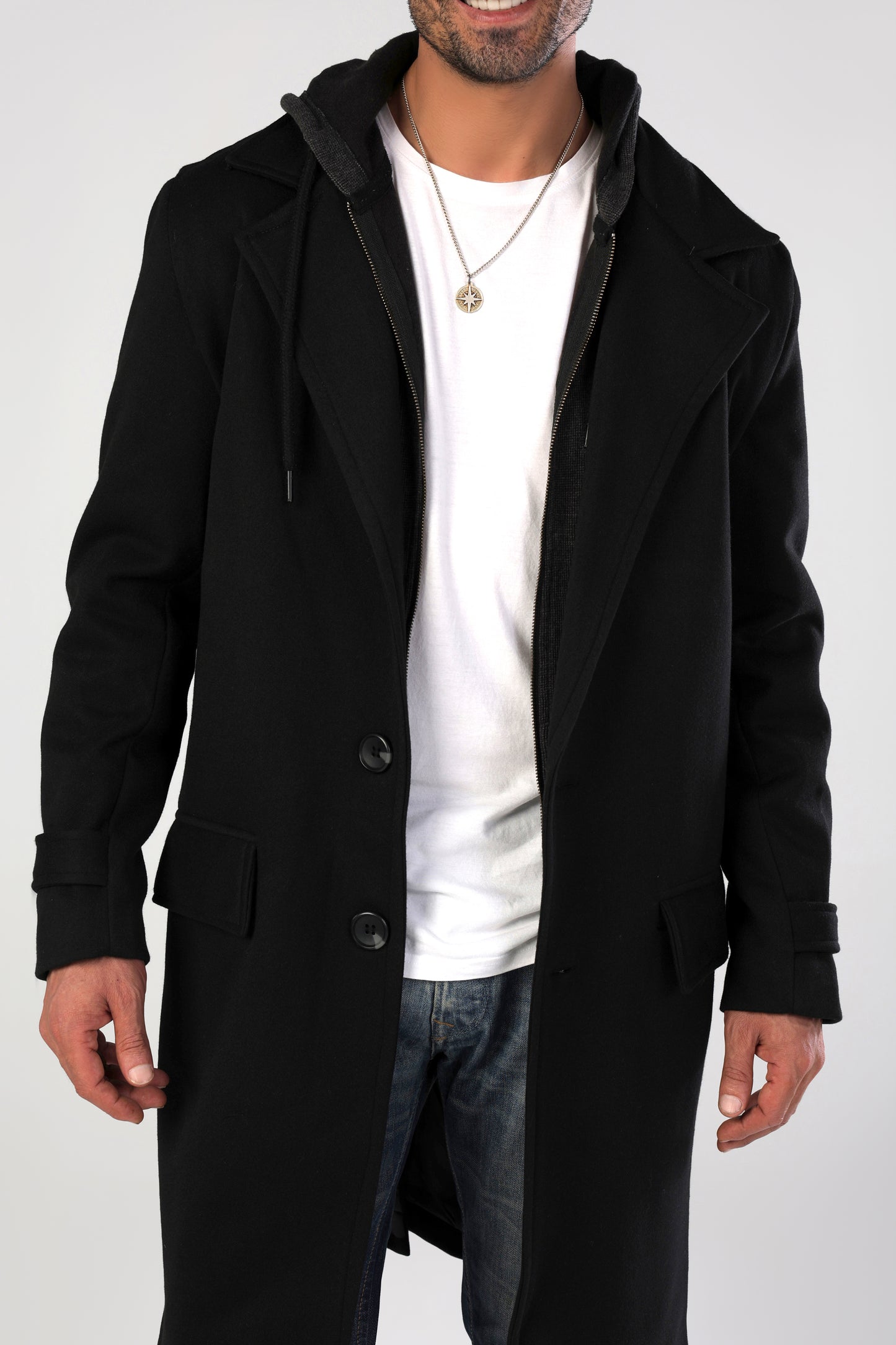 Midtown Classic Coat - Black