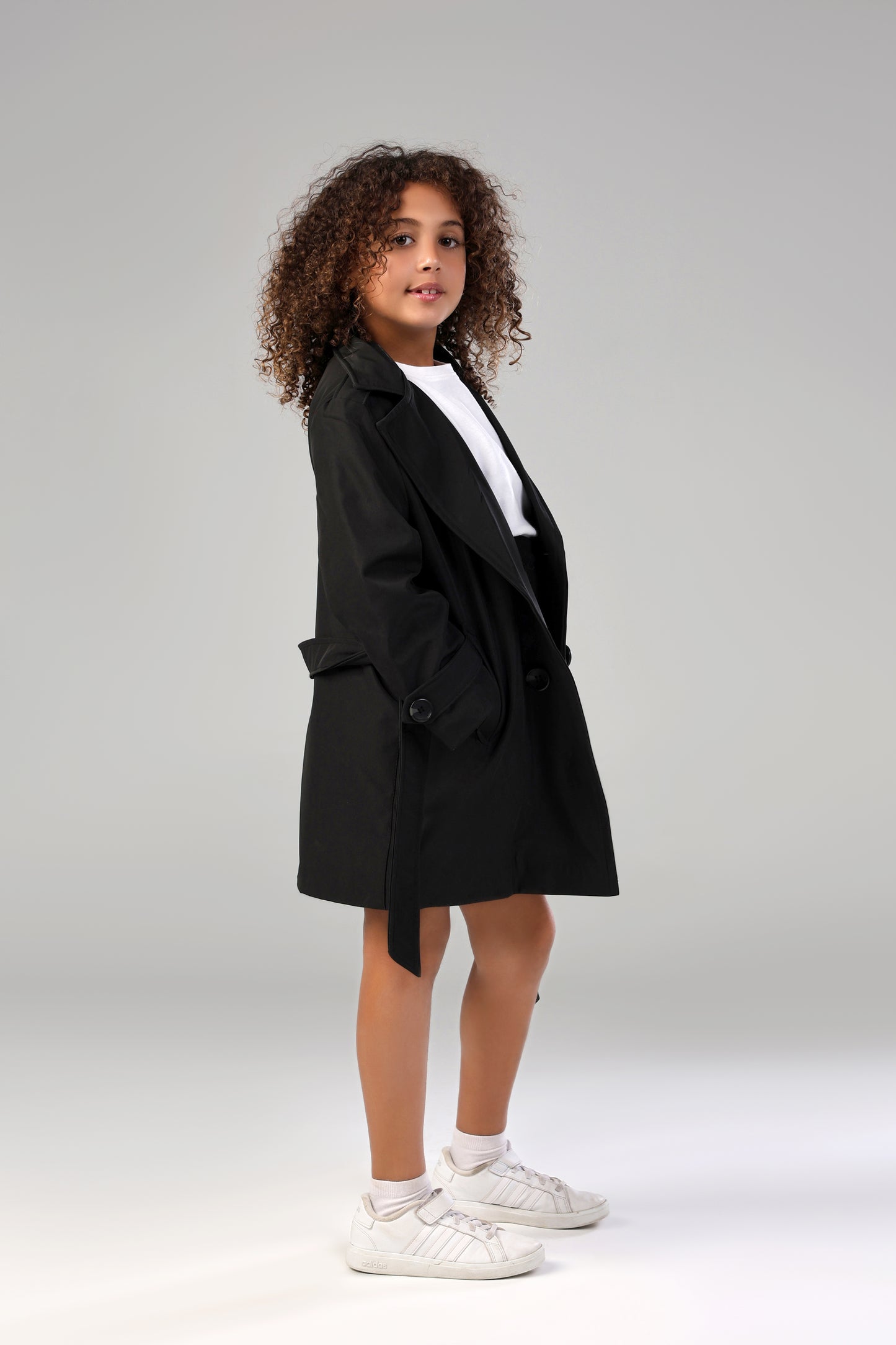 Secret Agent Trench - Black (Girl)