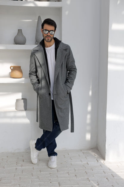 Woolen Grey Coat