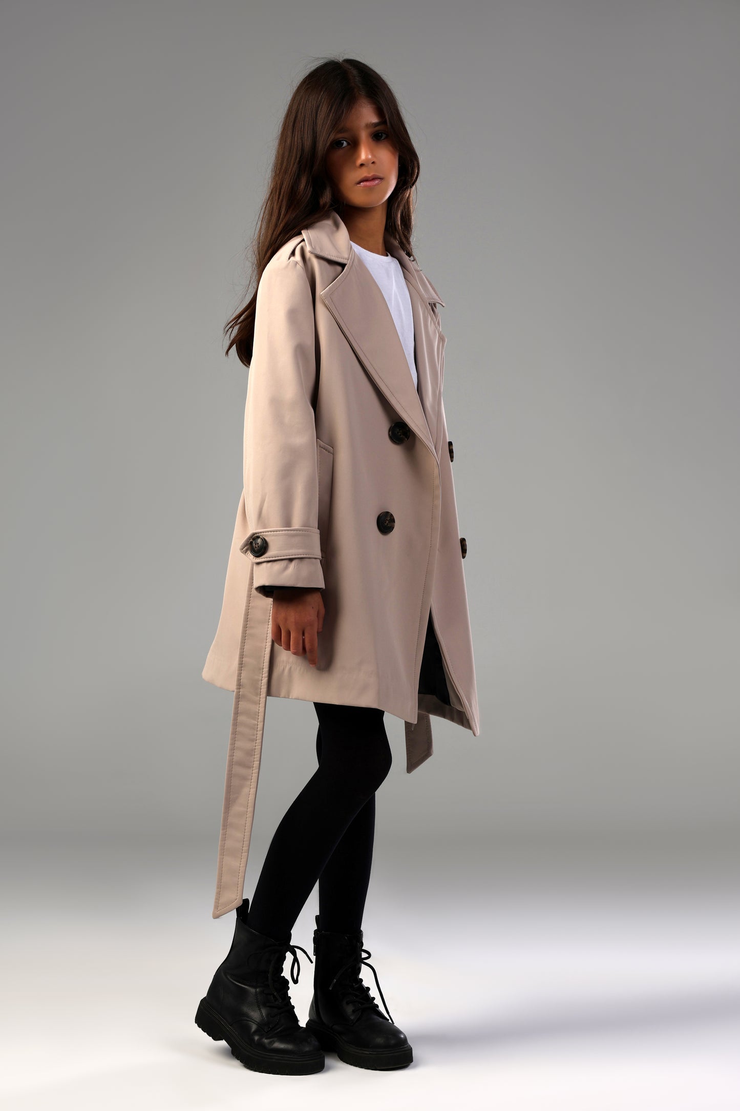 Secret Agent Trench - Beige (Girl)