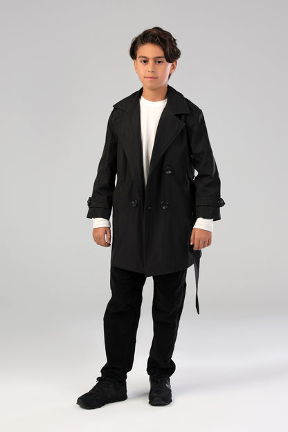 Secret Agent Trench - Black (Boy)